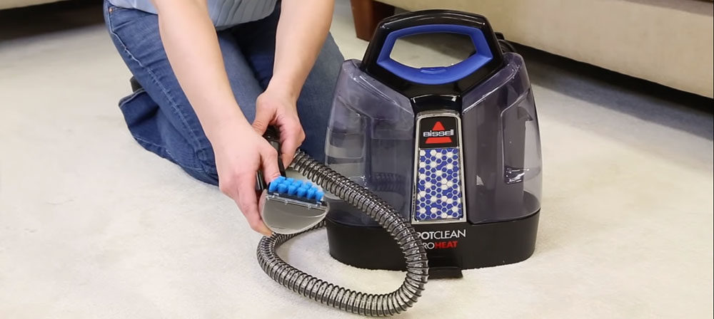 BISSELL SpotClean ProHeat Portable Spot And Stain Carpet Cleaner