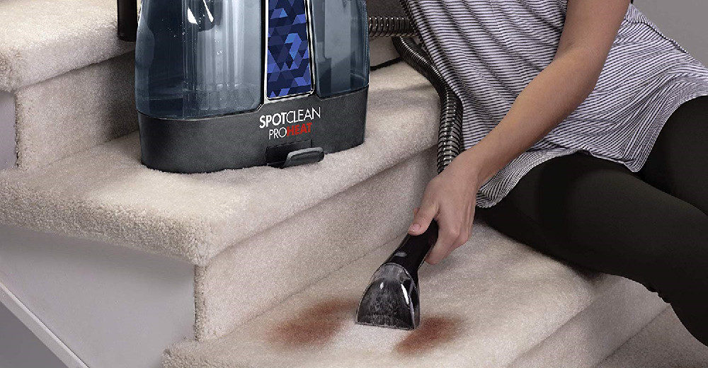 BISSELL SpotClean ProHeat Portable Spot And Stain Carpet Cleaner