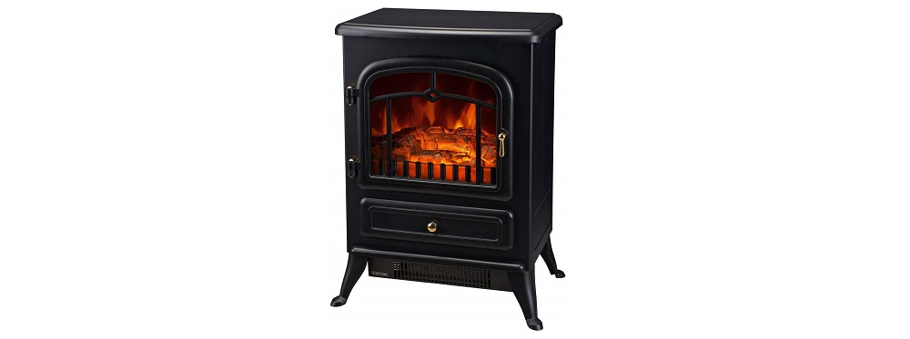 HOMCOM Freestanding Electric Fireplace Heater Review