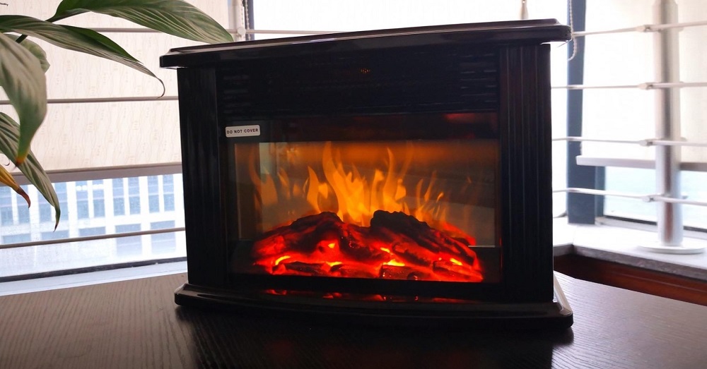 DONYER POWER Mini Electric Fireplace Review