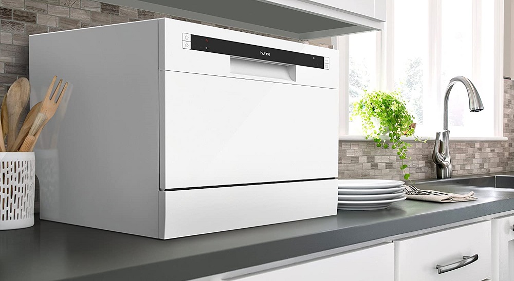hOmeLabs Compact Countertop Dishwasher