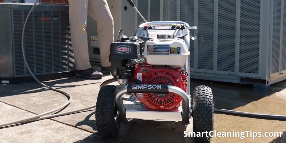 The SIMPSON Cleaning ALH3425 Aluminum Gas Pressure Washer